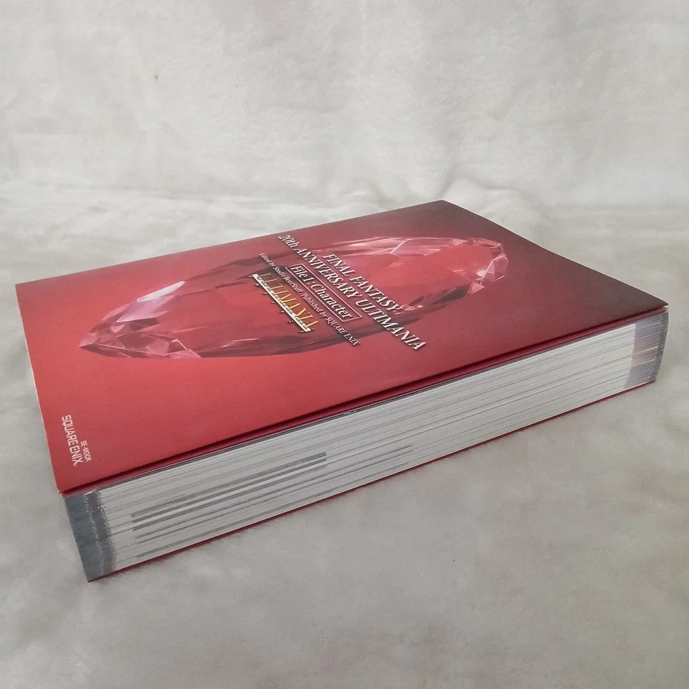 Final Fantasy 20th Anniversary Ultimania File 1 Character Art Book Square Enix